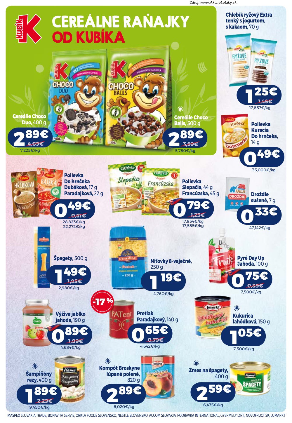 Leták Milk-Agro - strana 13