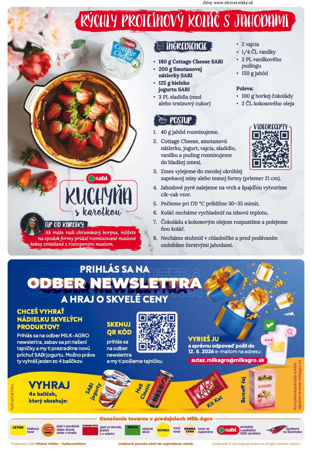 Leták Milk-Agro (29. 4. - 12. 5. 2026) - strana 2 z 16