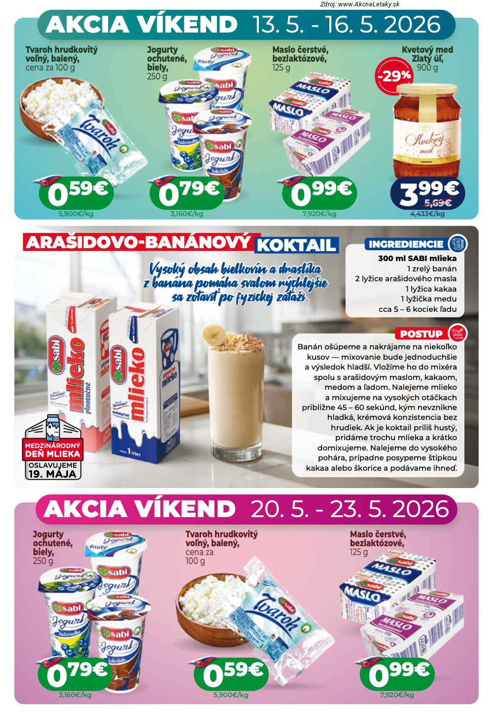 Leták Milk-Agro (13. 5. - 26. 5. 2026) - strana 3 z 16
