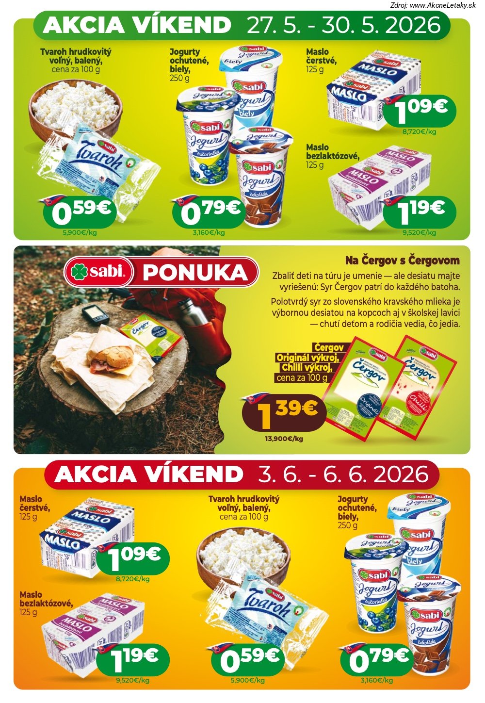 Leták Milk-Agro (27. 5. - 9. 6. 2026) - strana 3 z 16