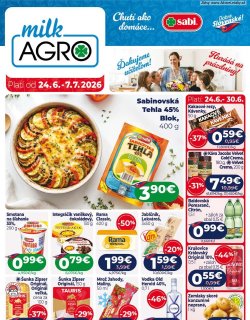 Leták Milk-Agro 24. 6. - 7. 7. 2026 