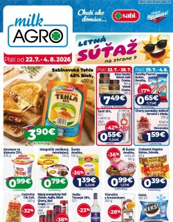 Leták Milk-Agro