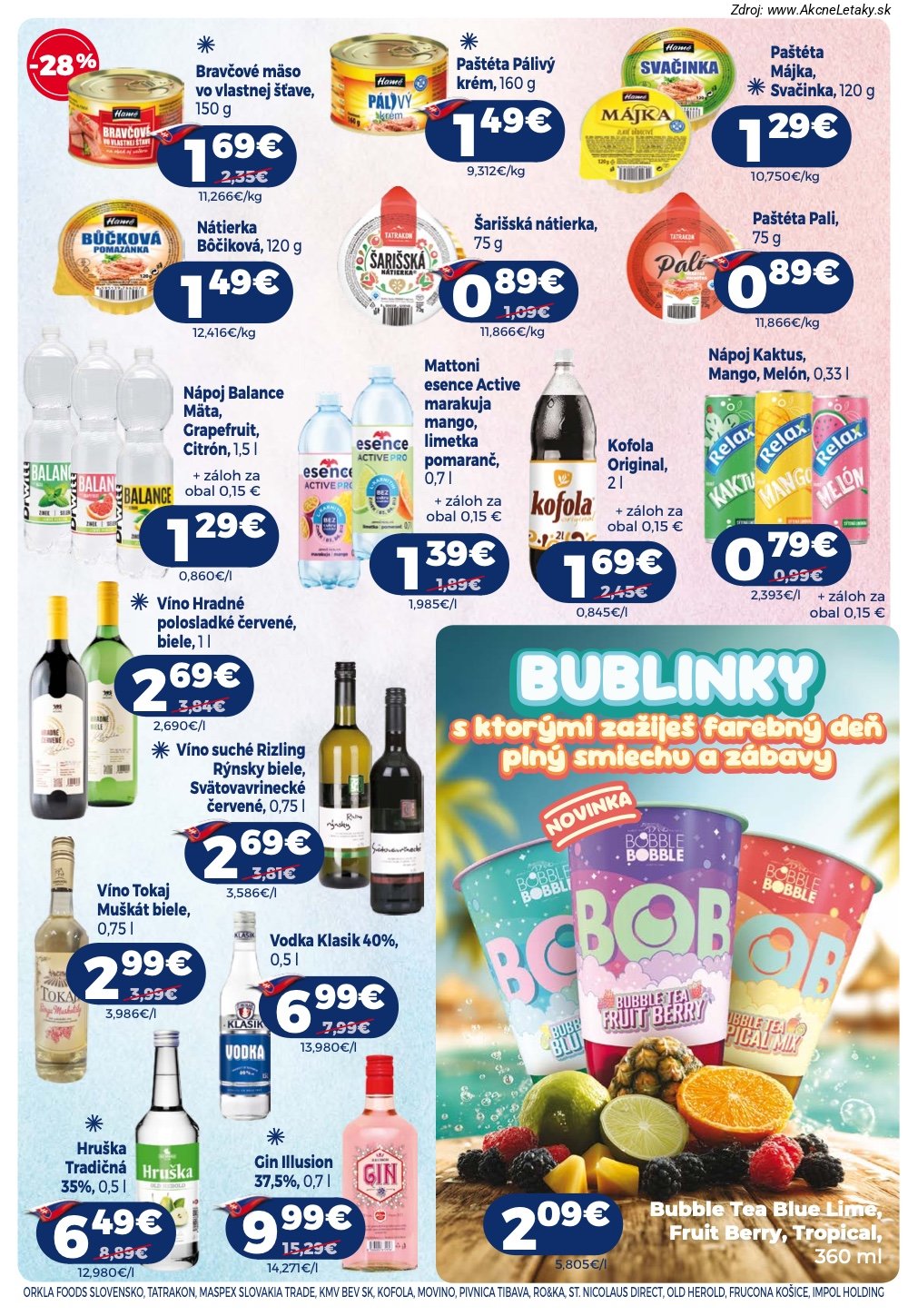 Strana 15 - leták Milk-Agro (22. 7. - 4. 8. 2026)
