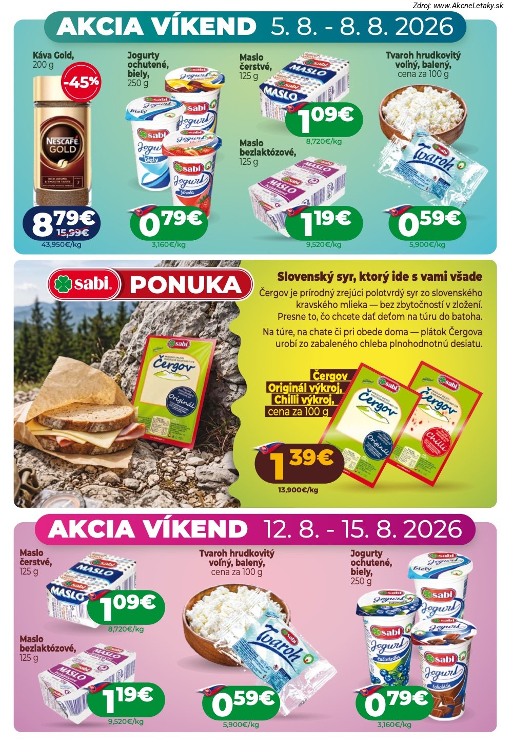 Leták Milk-Agro (5. 8. - 18. 8. 2026) - strana 3 z 16