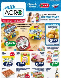 Leták Milk-Agro