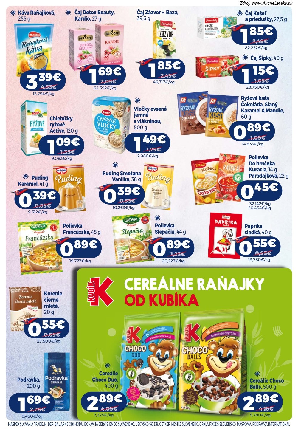 Leták Milk-Agro - strana 12
