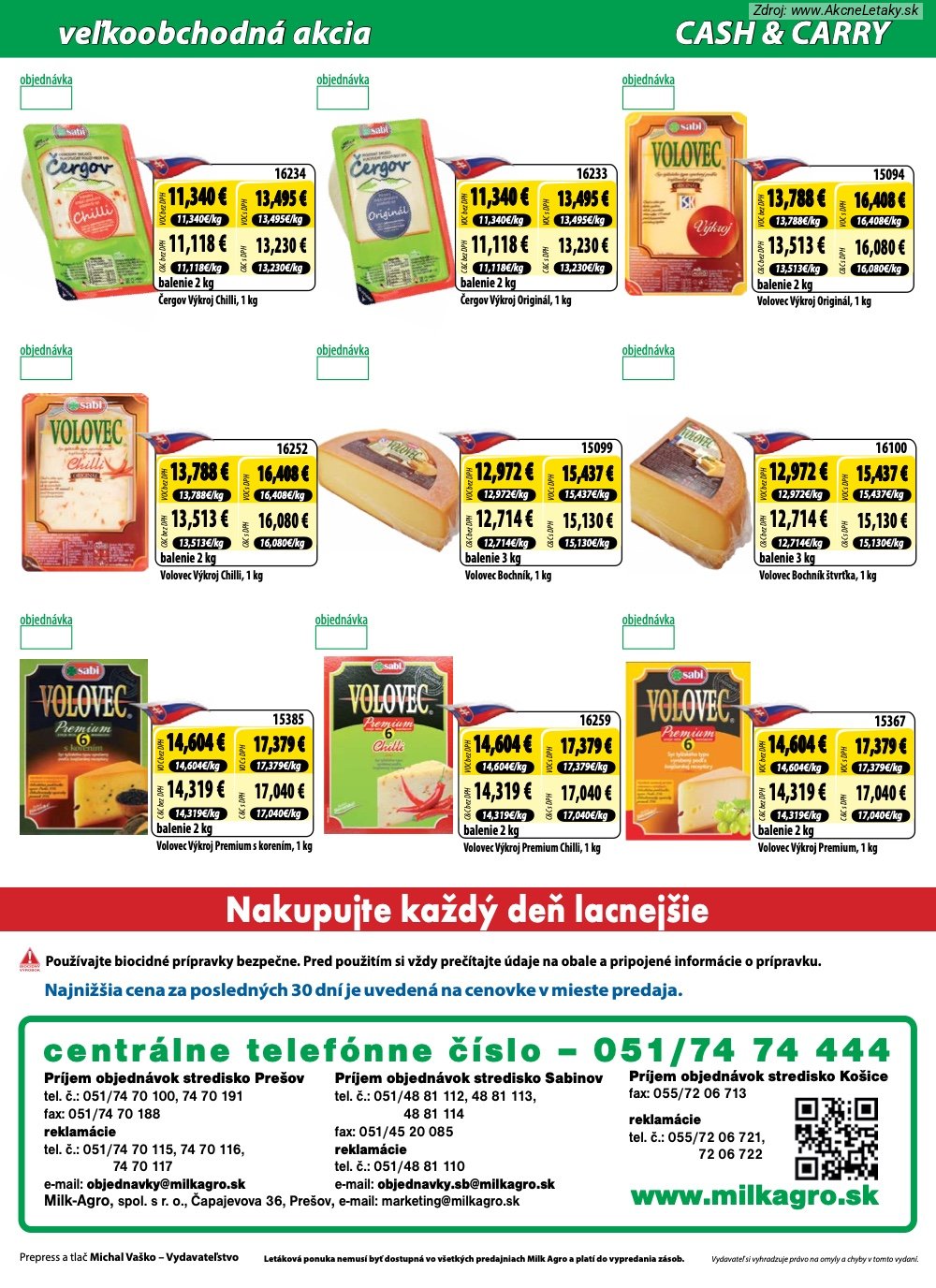 Leták Milk-Agro - strana 8