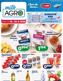 Leták Milk-Agro