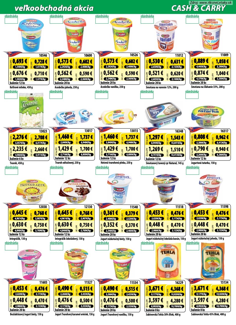 Leták Milk-Agro - strana 2