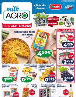 Leták Milk-Agro