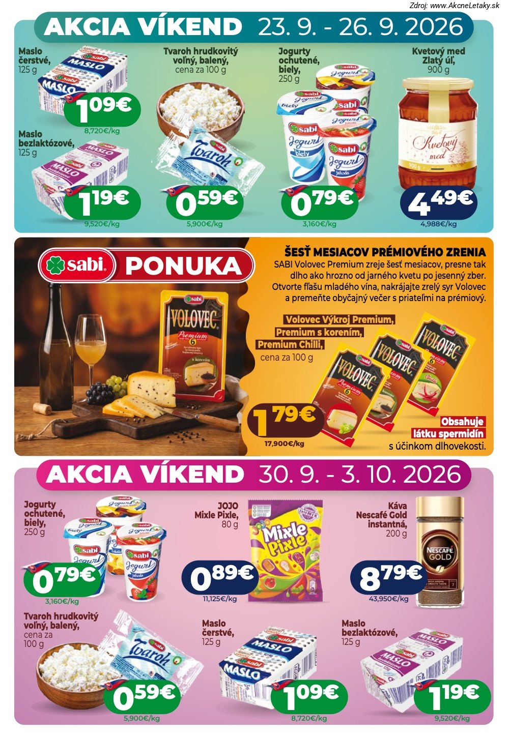 Strana 44 - leták Milk-Agro (23. 9. - 6. 10. 2026)