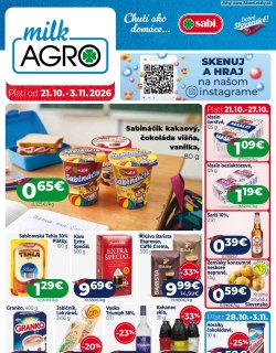 Leták Milk-Agro