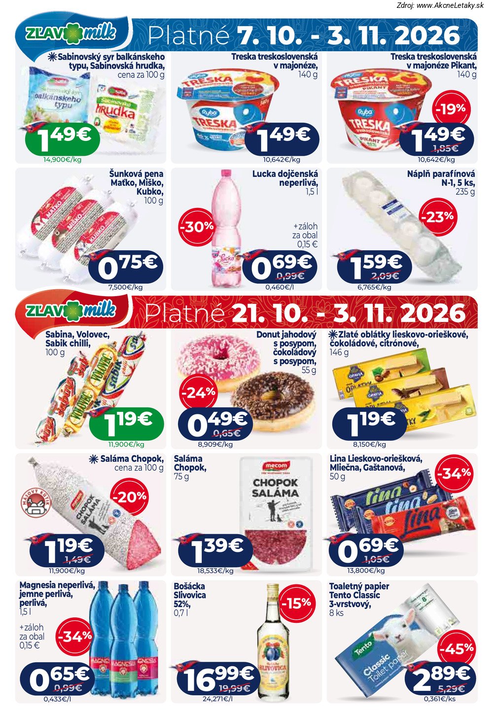 Leták Milk-Agro - strana 16