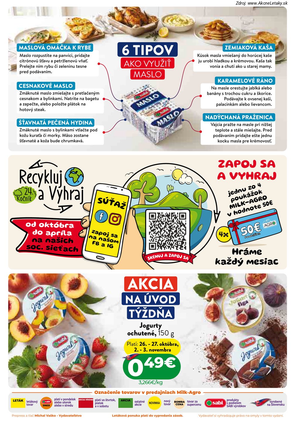 Leták Milk-Agro - strana 2