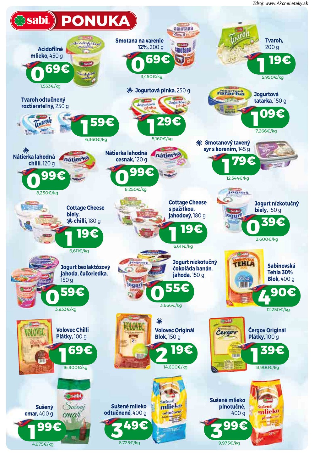 Leták Milk-Agro - strana 4