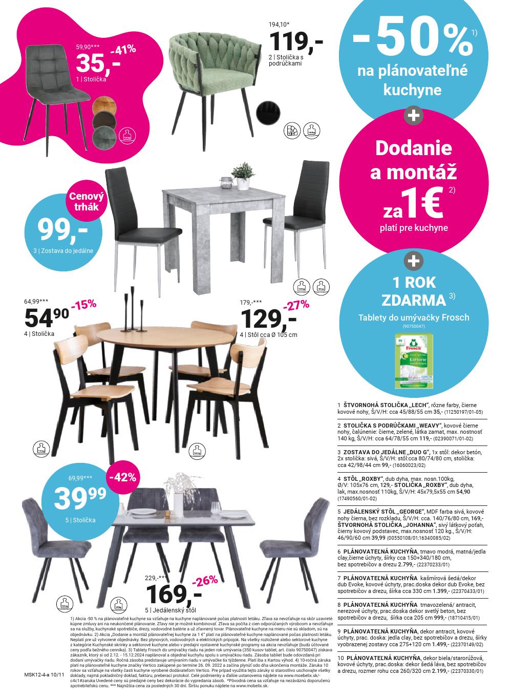 Leták Möbelix (2. 12. - 15. 12. 2024) - strana 10 z 12