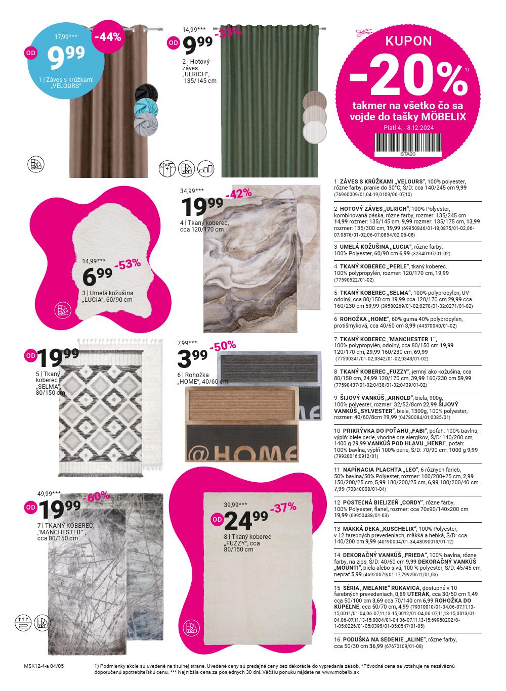 Leták Möbelix - strana 4