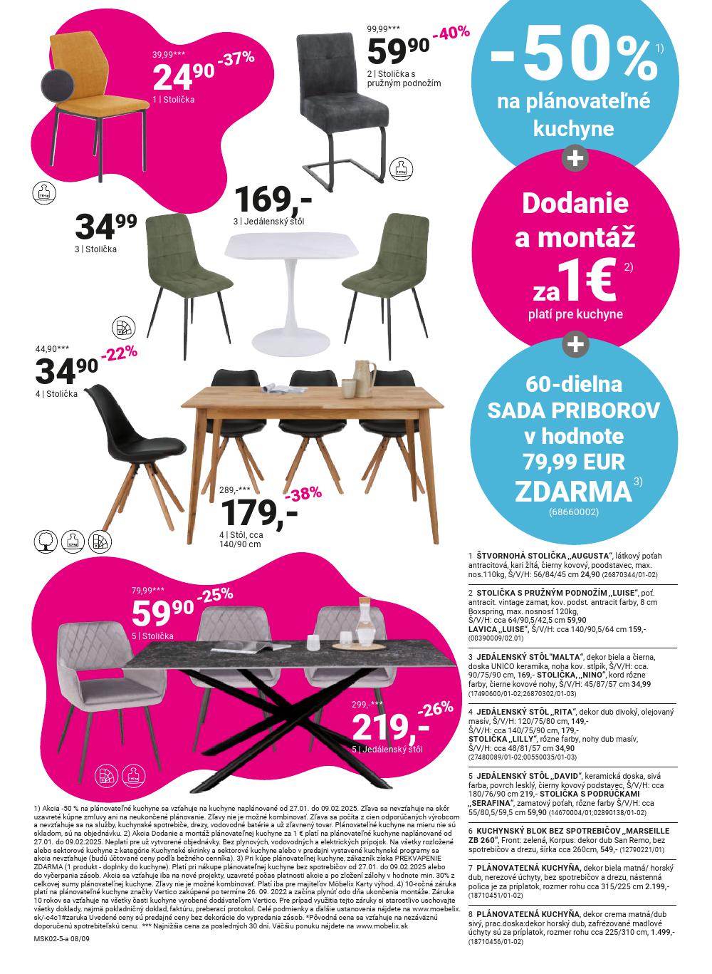 Leták Möbelix (27. 1. - 9. 2. 2025) - strana 8 z 12