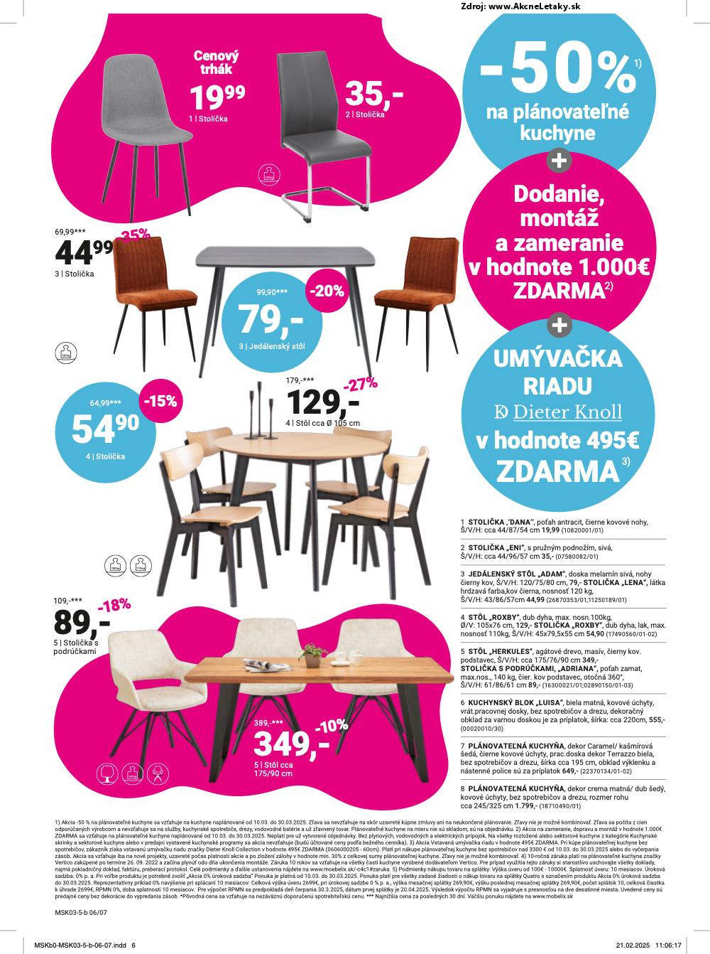Leták Möbelix - strana 6