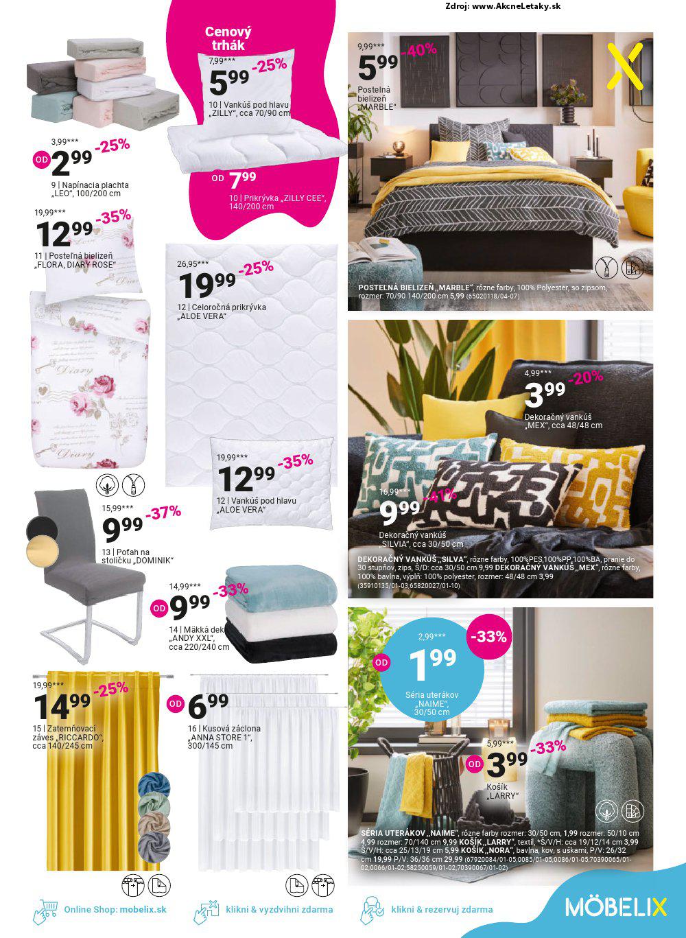 Leták Möbelix (31. 3. - 13. 4. 2025) - strana 11 z 12