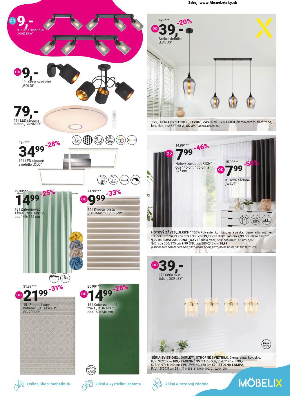 Leták Möbelix (9. 6. - 6. 7. 2025) - strana 9 z 12