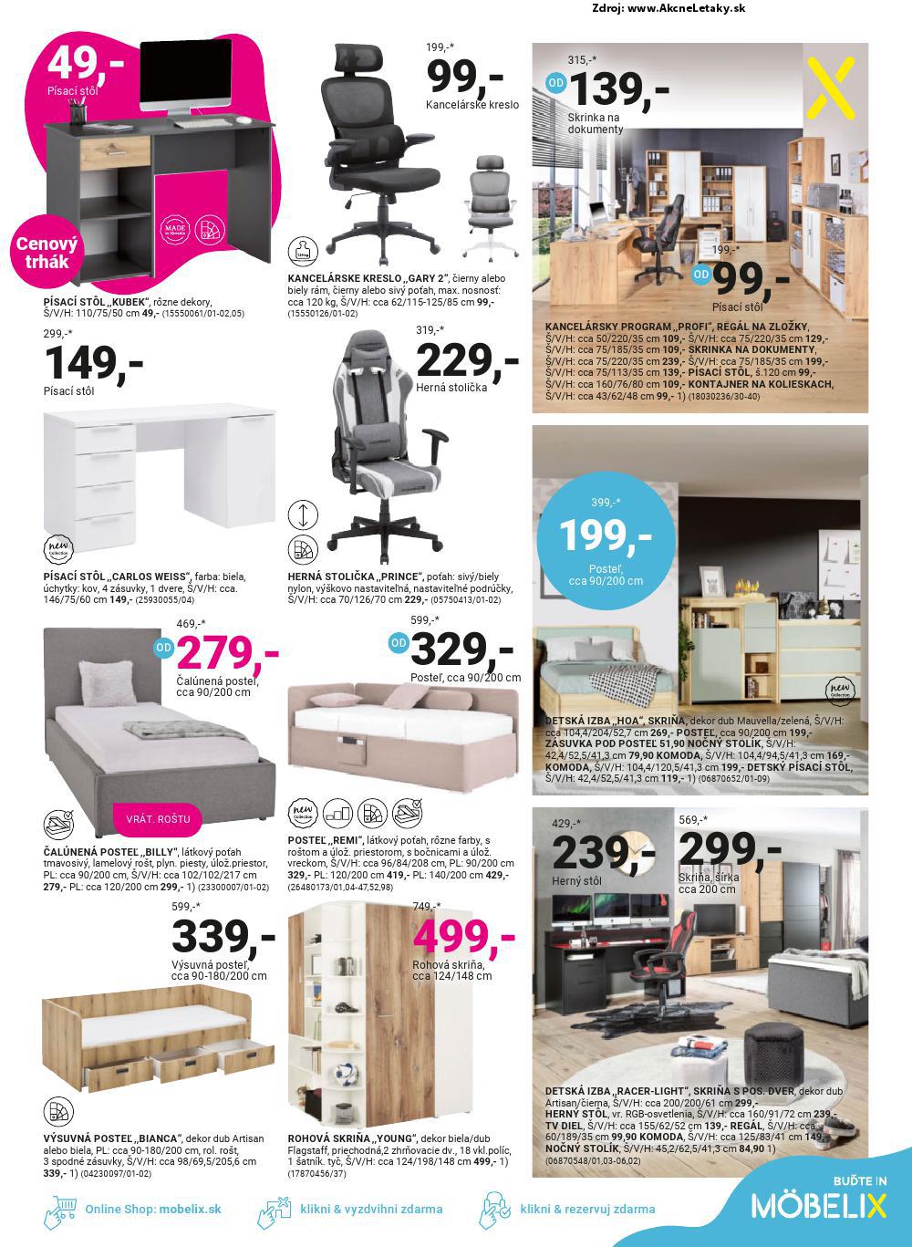 Leták Möbelix (4. 8. - 7. 9. 2025) - strana 11 z 16