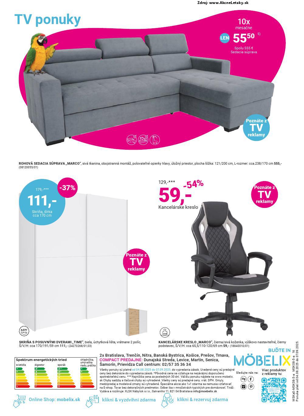 Leták Möbelix - strana 16