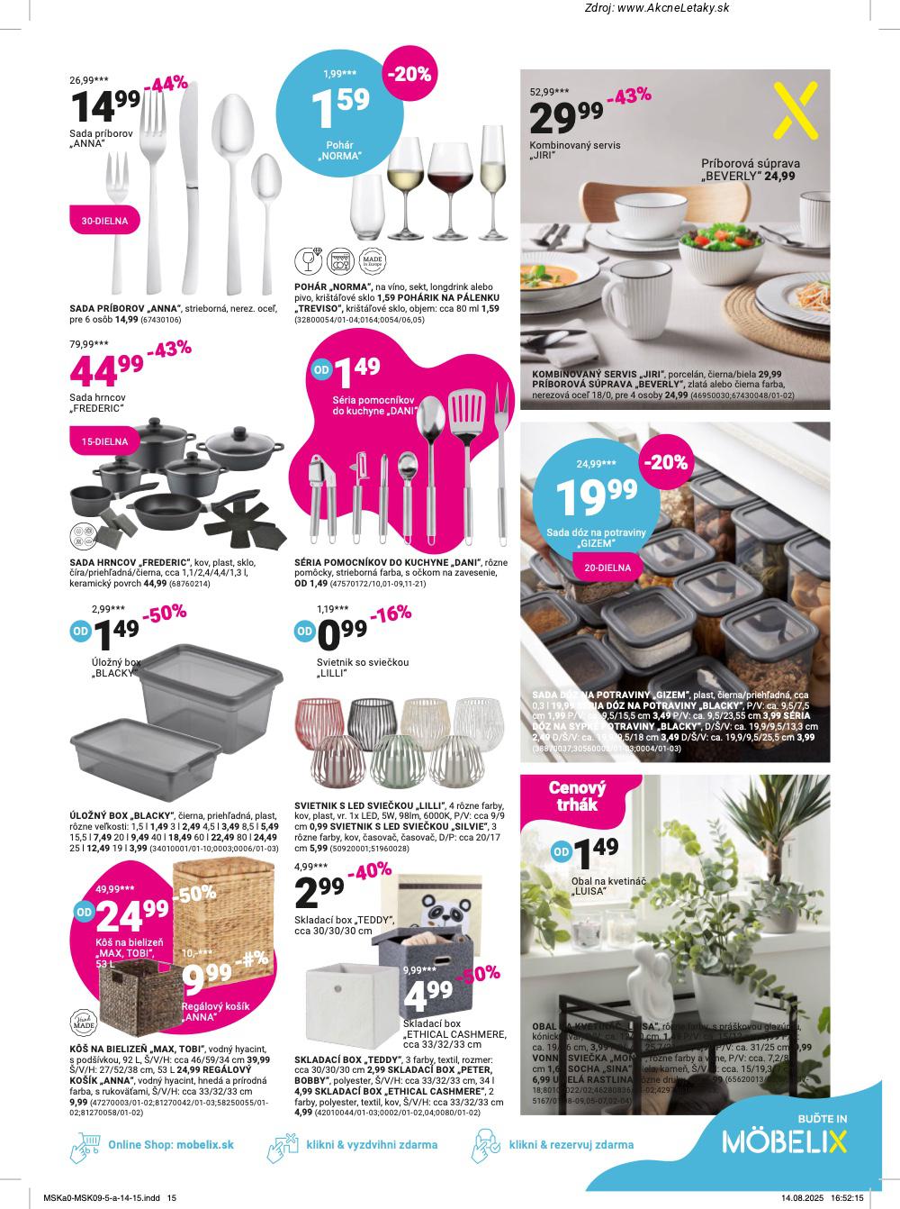 Leták Möbelix - strana 15