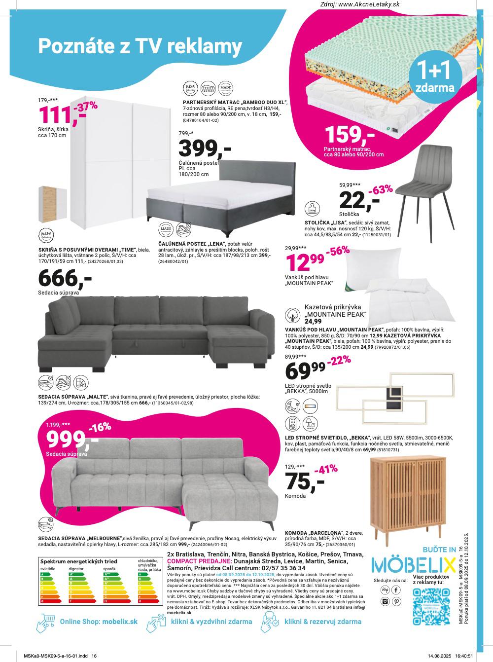 Leták Möbelix - strana 16
