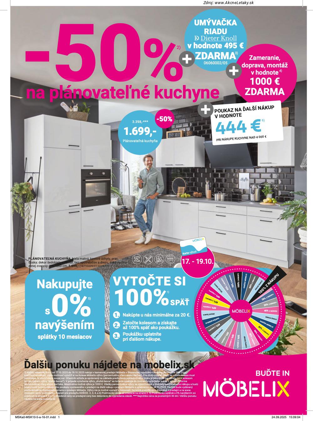 Leták Möbelix - strana 1