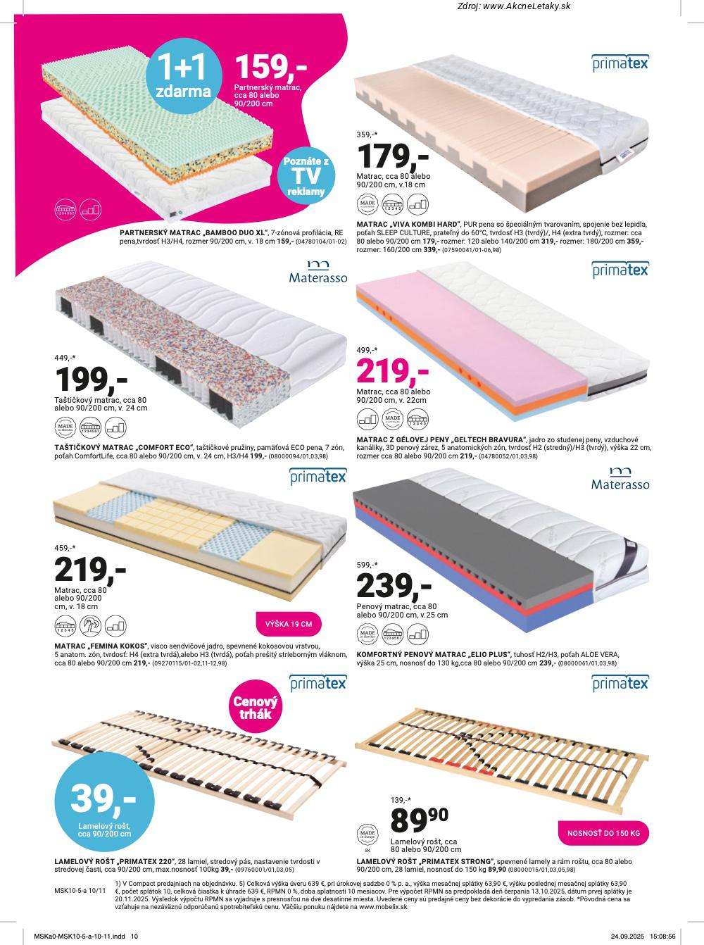 Leták Möbelix (13. 10. - 26. 10. 2025) - strana 10 z 16