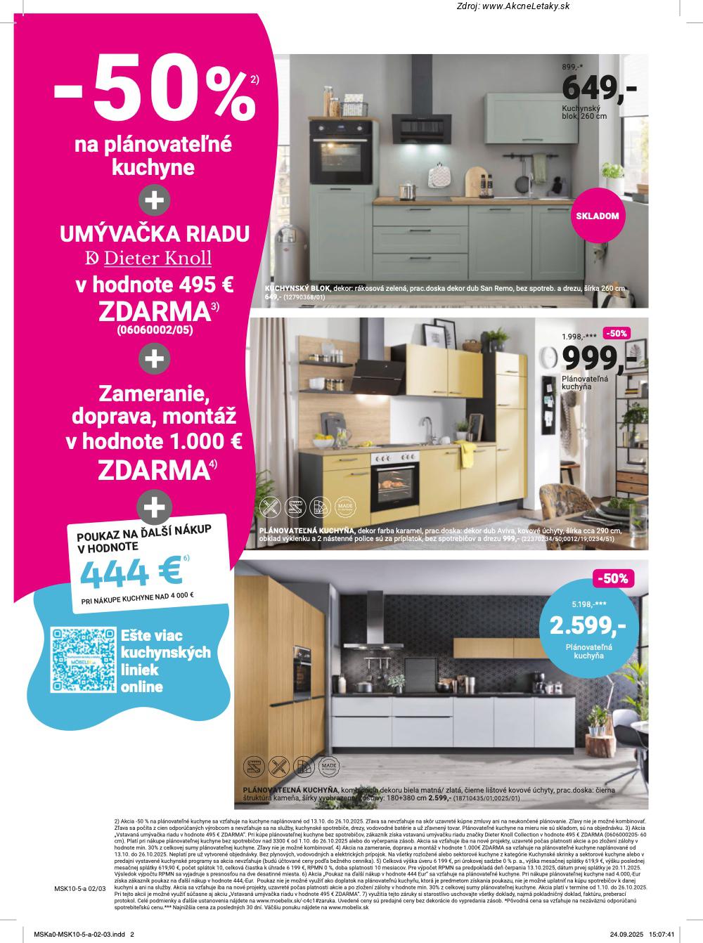 Leták Möbelix (13. 10. - 26. 10. 2025) - strana 2 z 16