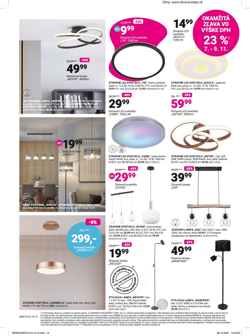 Leták Möbelix - strana 14