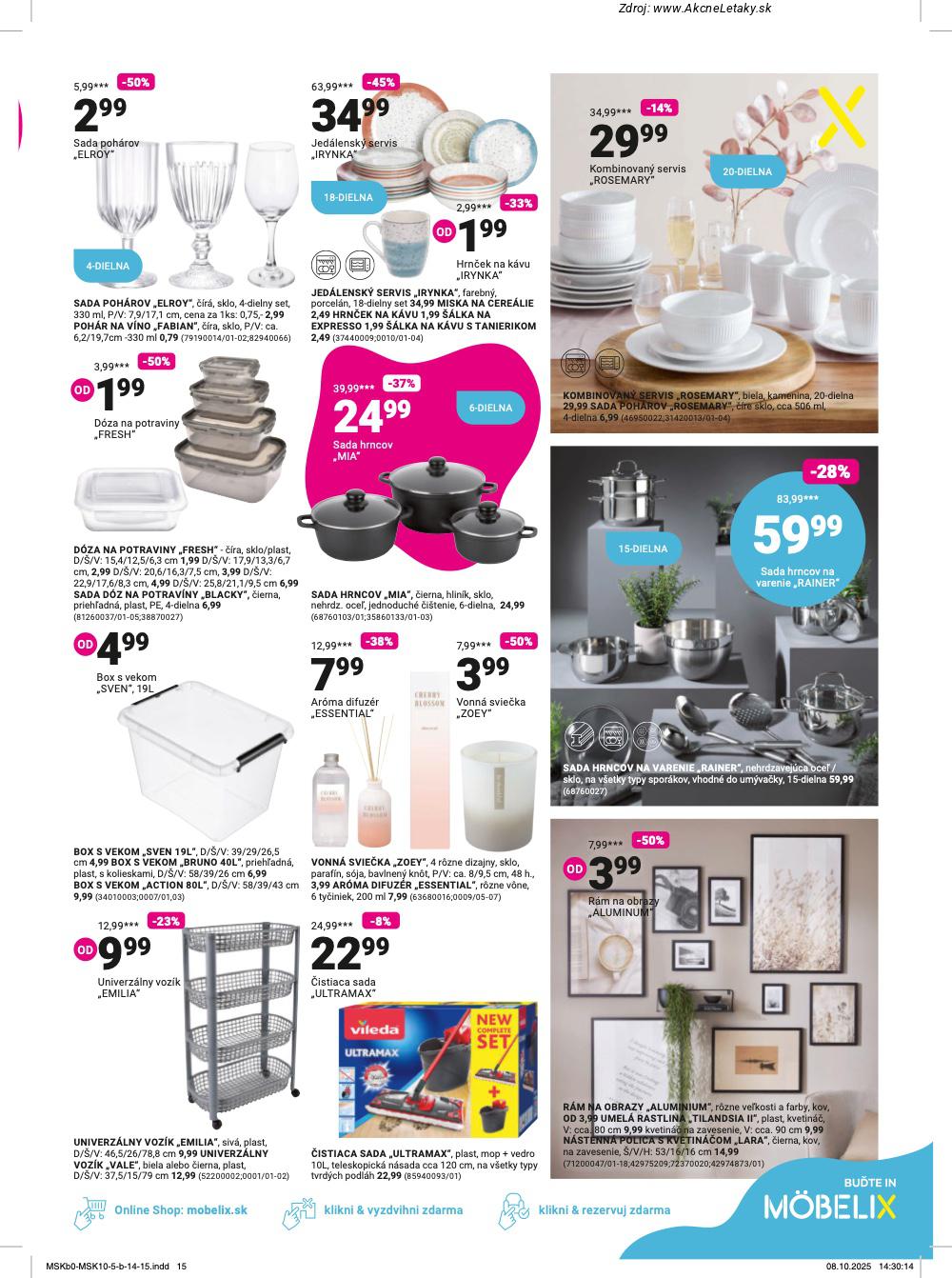 Leták Möbelix - strana 15