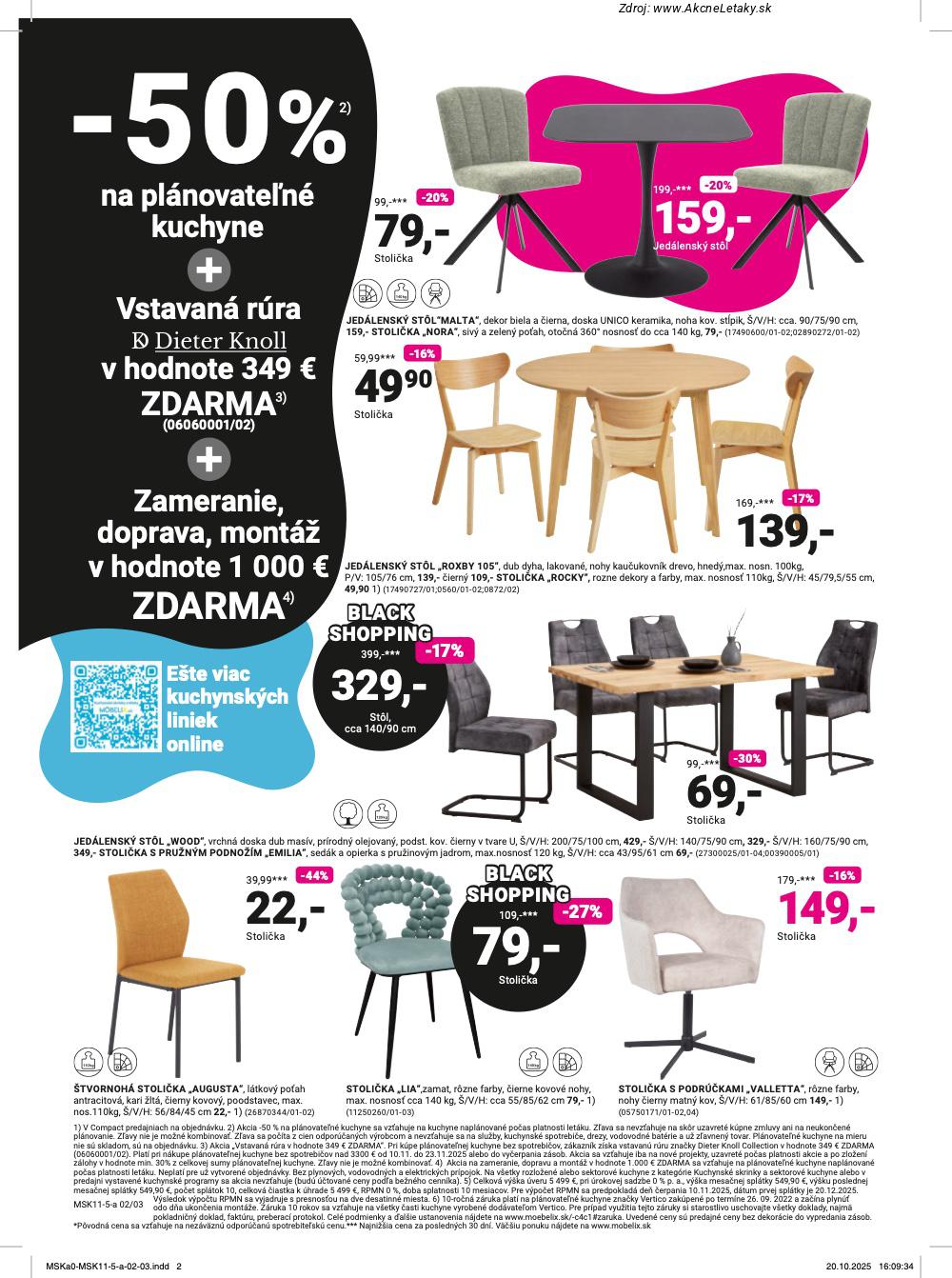 Leták Möbelix (10. 11. - 23. 11. 2025) - strana 2 z 16