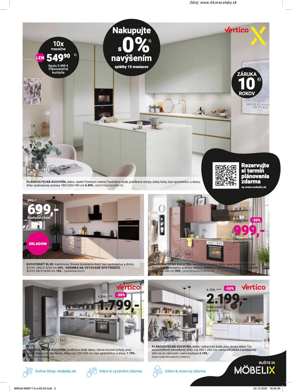 Leták Möbelix (10. 11. - 23. 11. 2025) - strana 3 z 16
