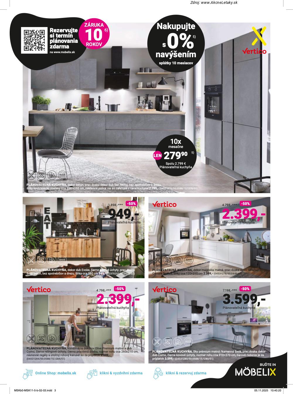 Leták Möbelix (24. 11. - 7. 12. 2025) - strana 3 z 16