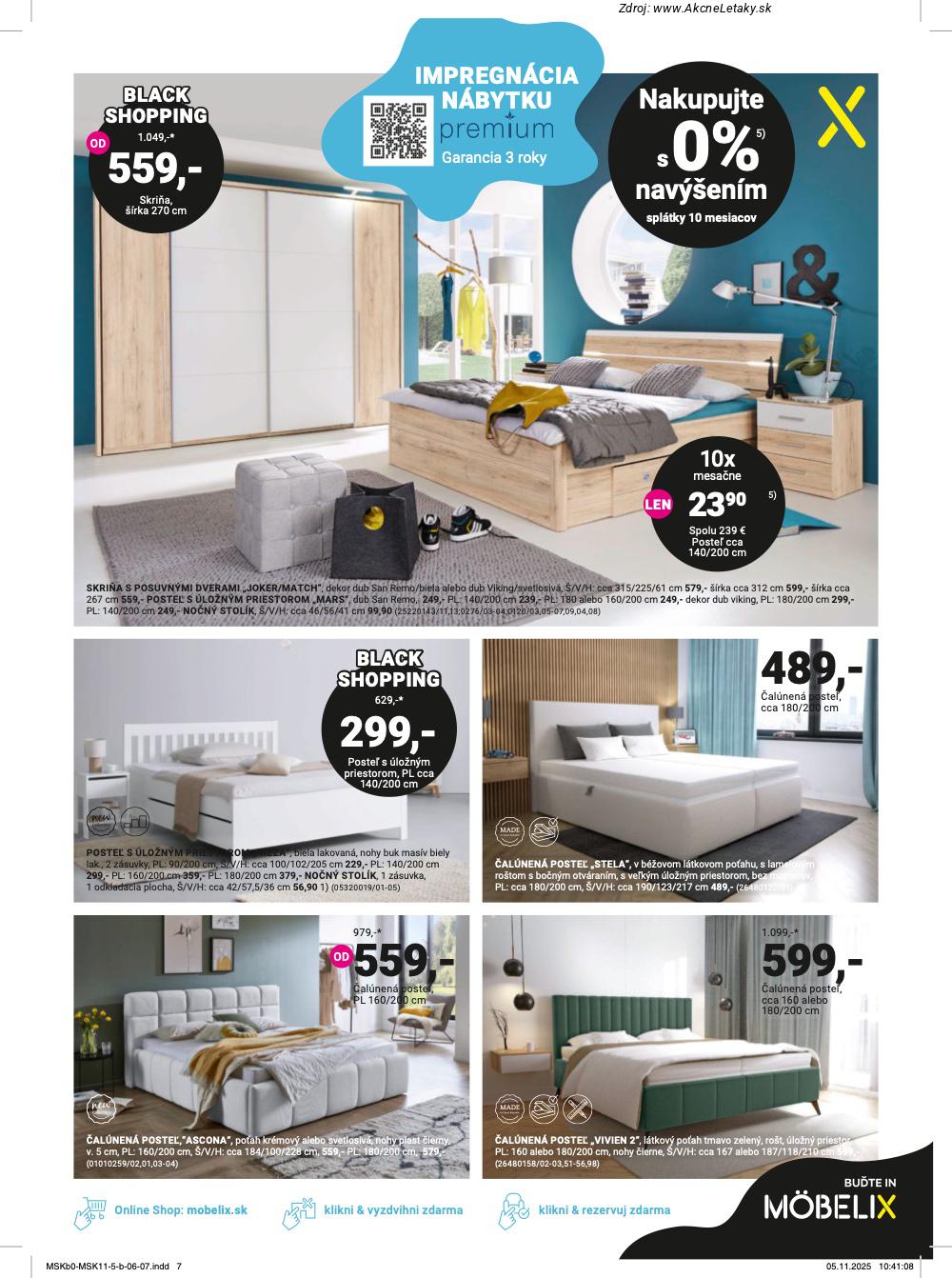 Leták Möbelix (24. 11. - 7. 12. 2025) - strana 7 z 16