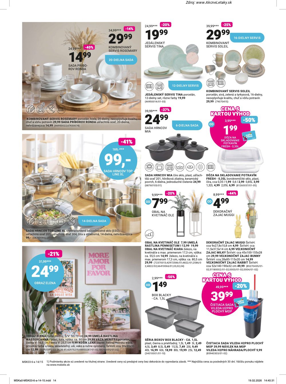 Leták Möbelix - strana 14