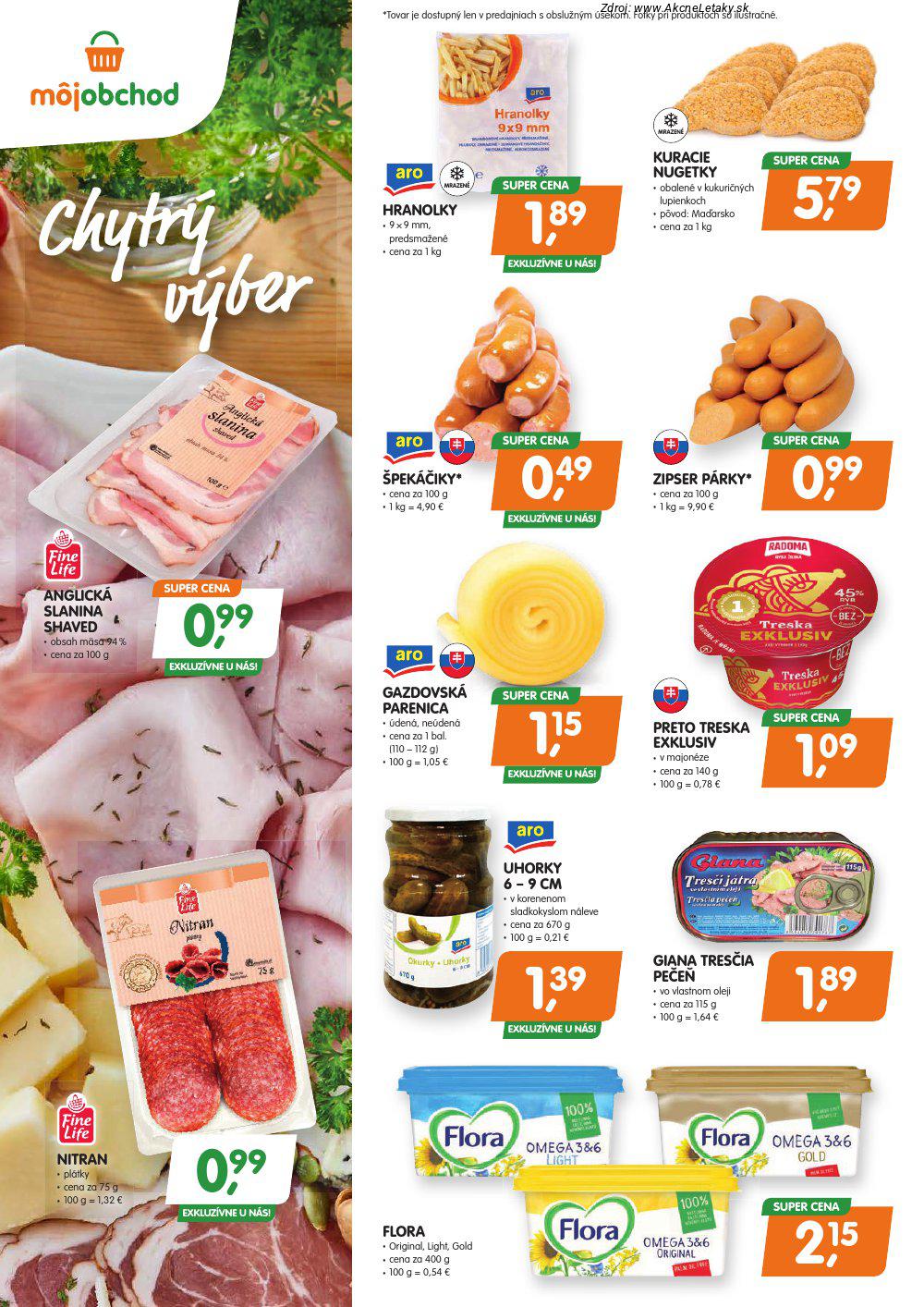 Leták Môj obchod (29. 8. - 11. 9. 2025) - strana 2 z 4