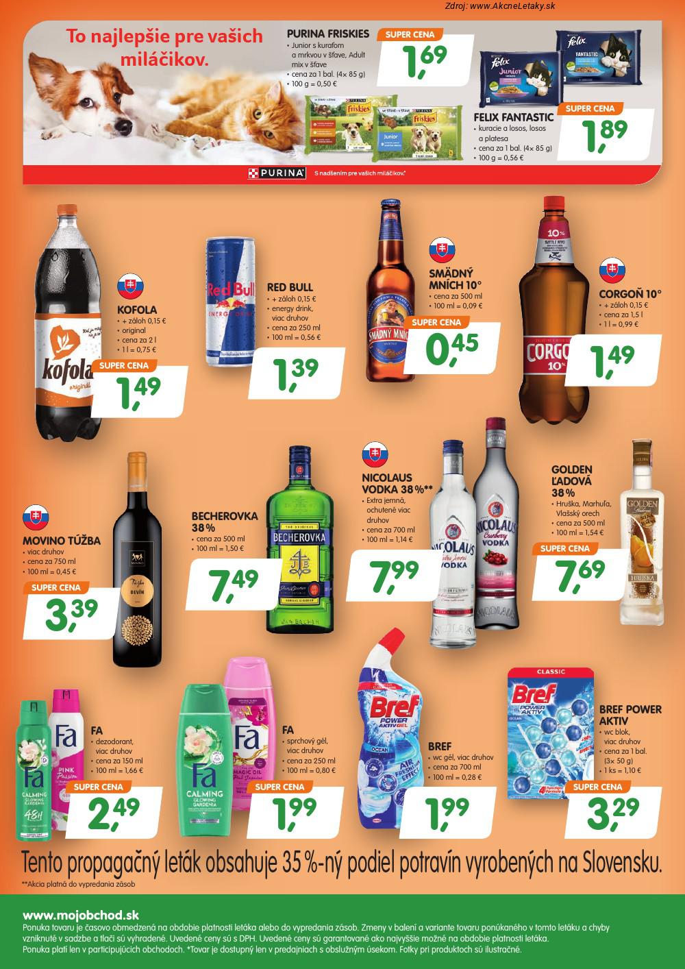 Leták Môj obchod (30. 1. - 12. 2. 2026) - strana 4 z 4