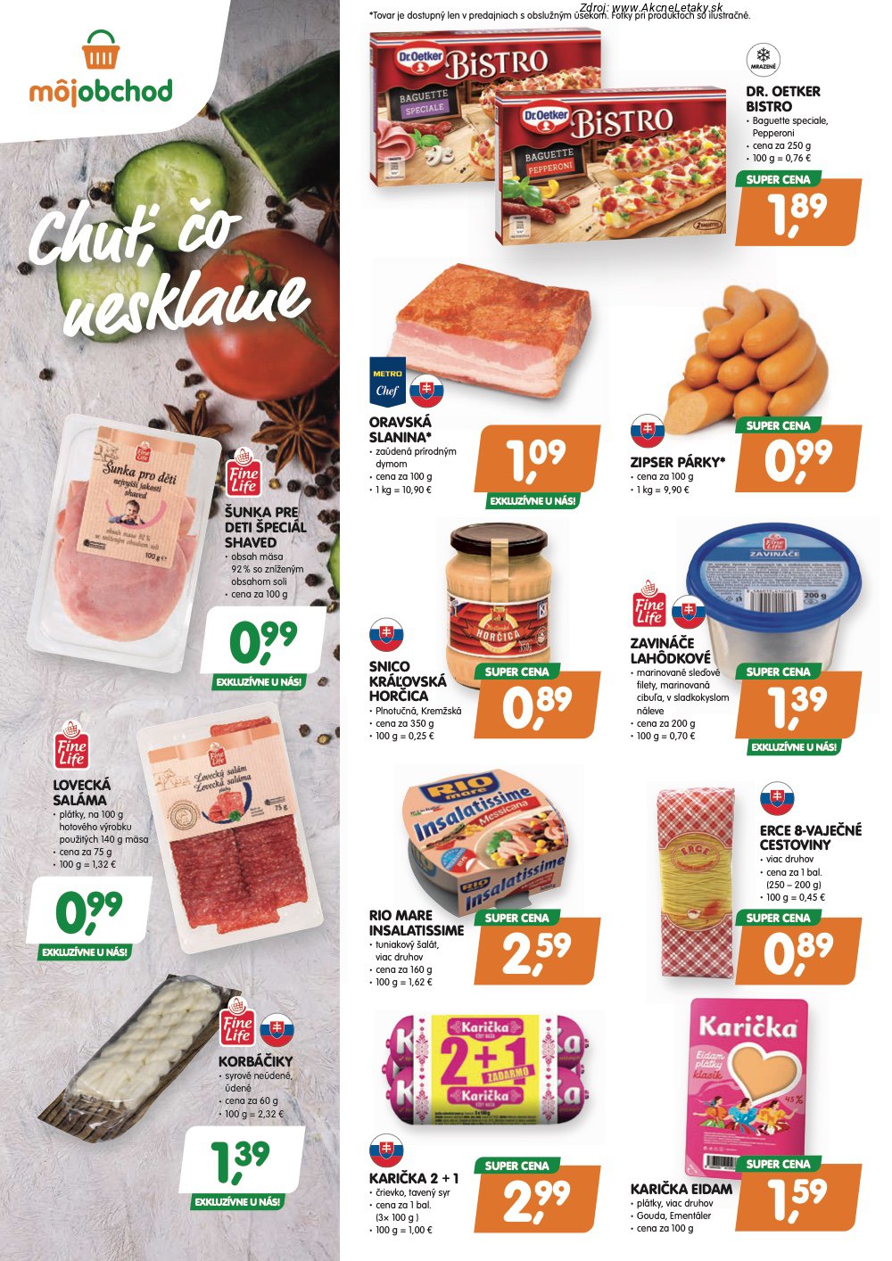 Leták Môj obchod (27. 2. - 12. 3. 2026) - strana 2 z 4