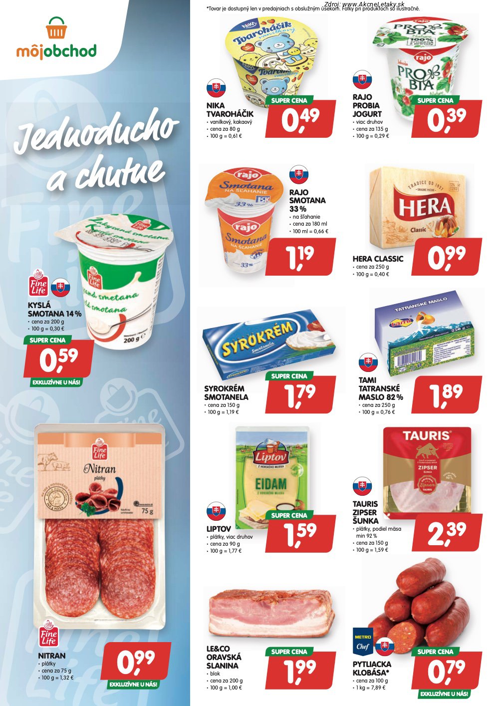 Leták Môj obchod - strana 2