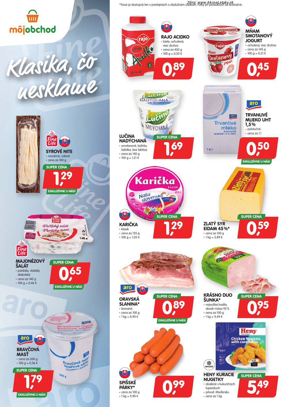 Leták Môj obchod (10. 4. - 23. 4. 2026) - strana 2 z 4