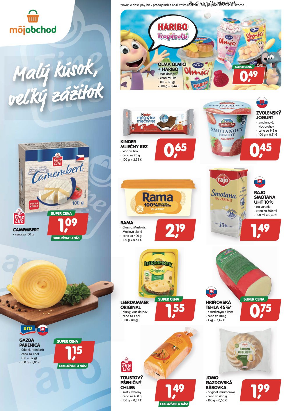 Leták Môj obchod - strana 2