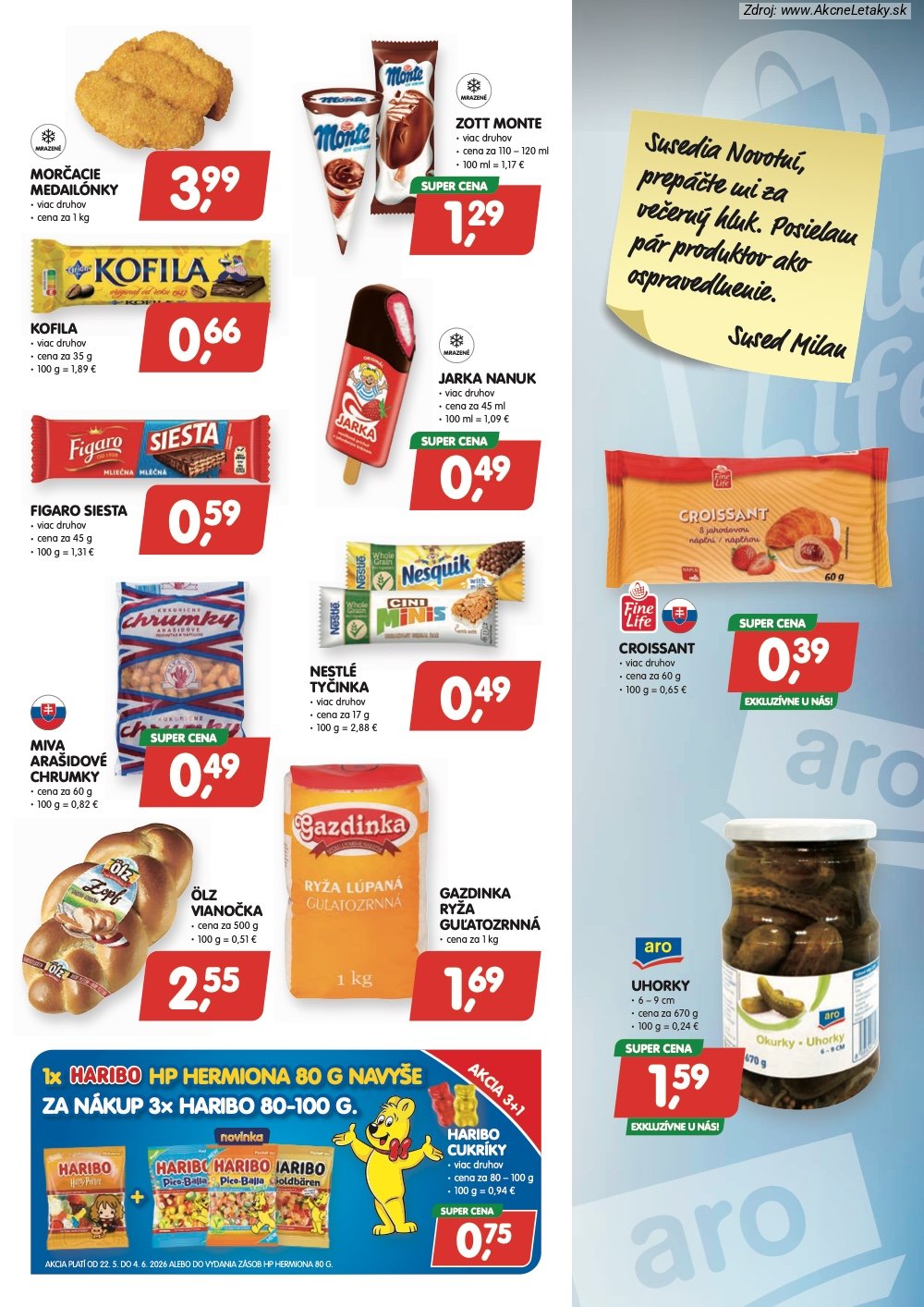 Leták Môj obchod - strana 3
