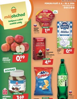 Leták Môj obchod od 5. 6.