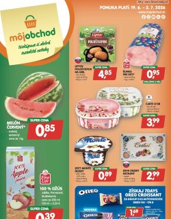 Leták Môj obchod od 19. 6.