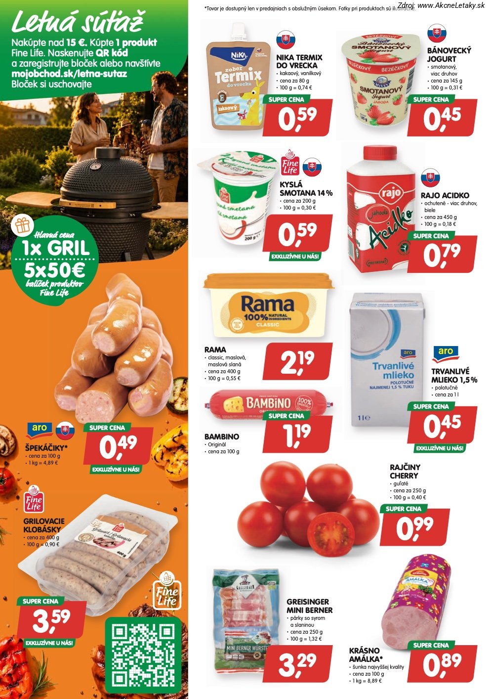 Leták Môj obchod (31. 7. - 13. 8. 2026) - strana 2 z 4