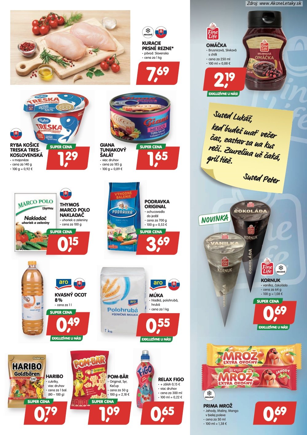 Leták Môj obchod (31. 7. - 13. 8. 2026) - strana 3 z 4